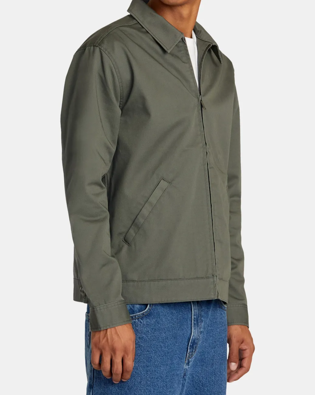RVCA Jackets>DAYSHIFT TWILL JACKET