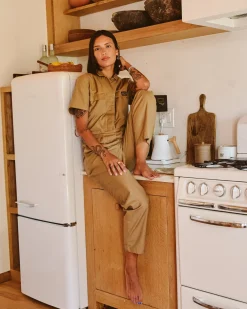 Women RVCA Dresses / Rompers>DAYSHIFT WORKWEAR JUMPSUIT