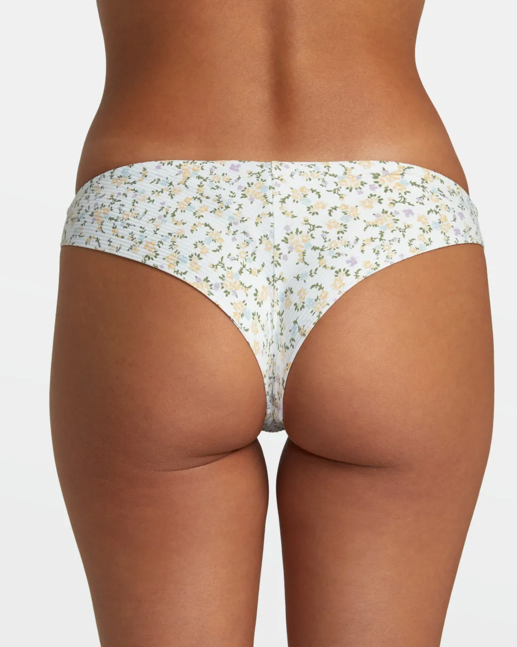 Women RVCA Bikini Bottoms|Bikini Bottoms>DITSY FLO MEDIUM COVERAGE BIKINI BOTTOMS