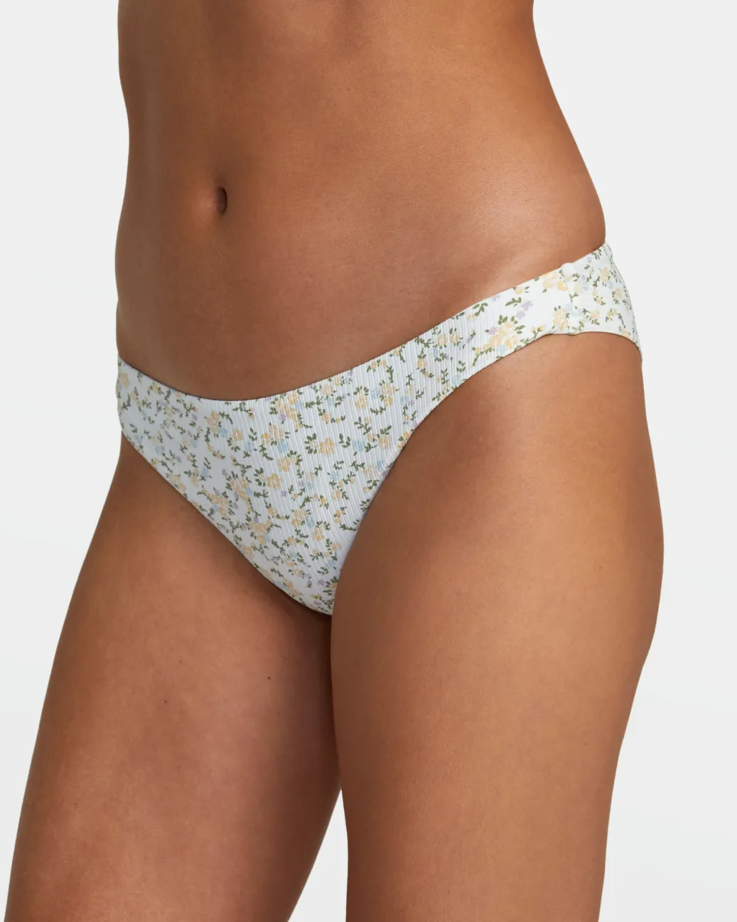 Women RVCA Bikini Bottoms|Bikini Bottoms>DITSY FLO MEDIUM COVERAGE BIKINI BOTTOMS