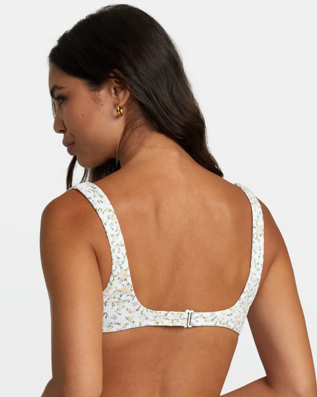 Women RVCA Bikini Tops|Bikini Tops>DITSY TANK BIKINI TOP