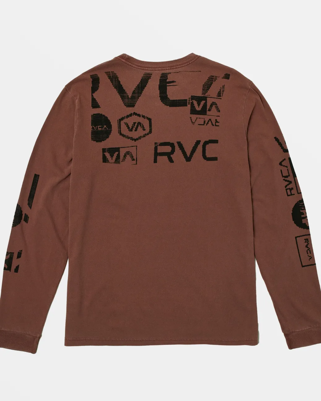 RVCA Tees / Tanks>DOT MATRIX LONG SLEEVE TEE