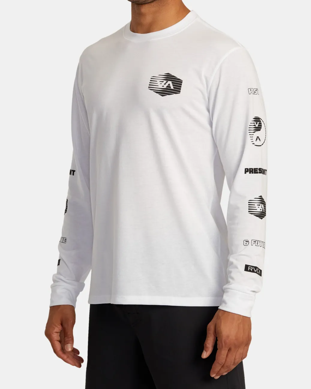 RVCA Workout Shirts|Tees / Tanks>ELEMENT STREAK LONG SLEEVE TEE