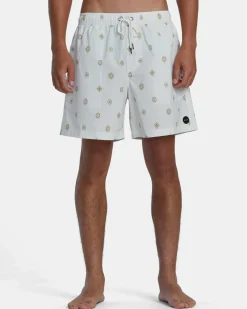 RVCA Shorts / Hybrids>ENDLESS 17" ELASTIC WAIST SHORTS
