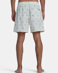 RVCA Shorts / Hybrids>ENDLESS 17" ELASTIC WAIST SHORTS