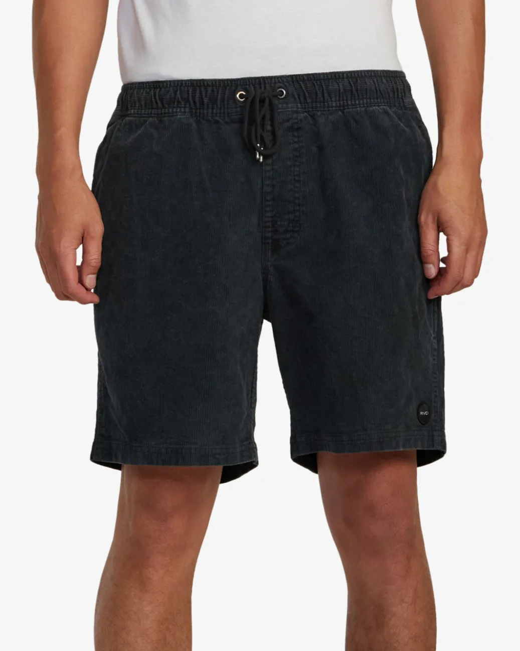 RVCA Shorts / Hybrids>ESCAPE 17" ELASTIC WAIST CORDUROY SHORTS