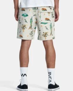 RVCA Shorts / Hybrids>ESCAPE PRINT 17" SHORTS