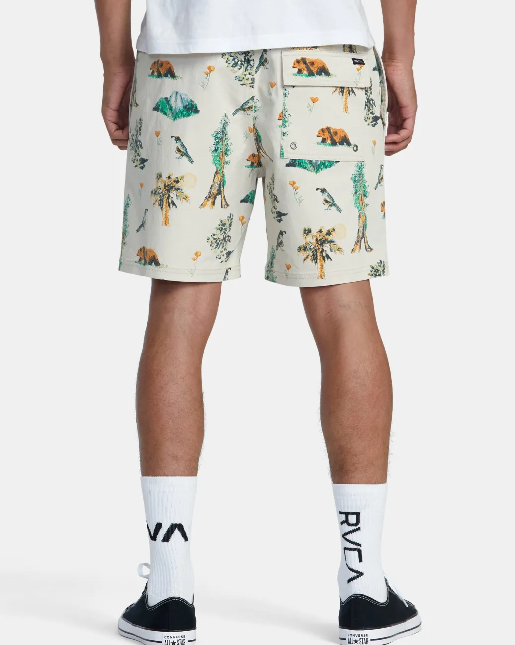 RVCA Shorts / Hybrids>ESCAPE PRINT 17" SHORTS