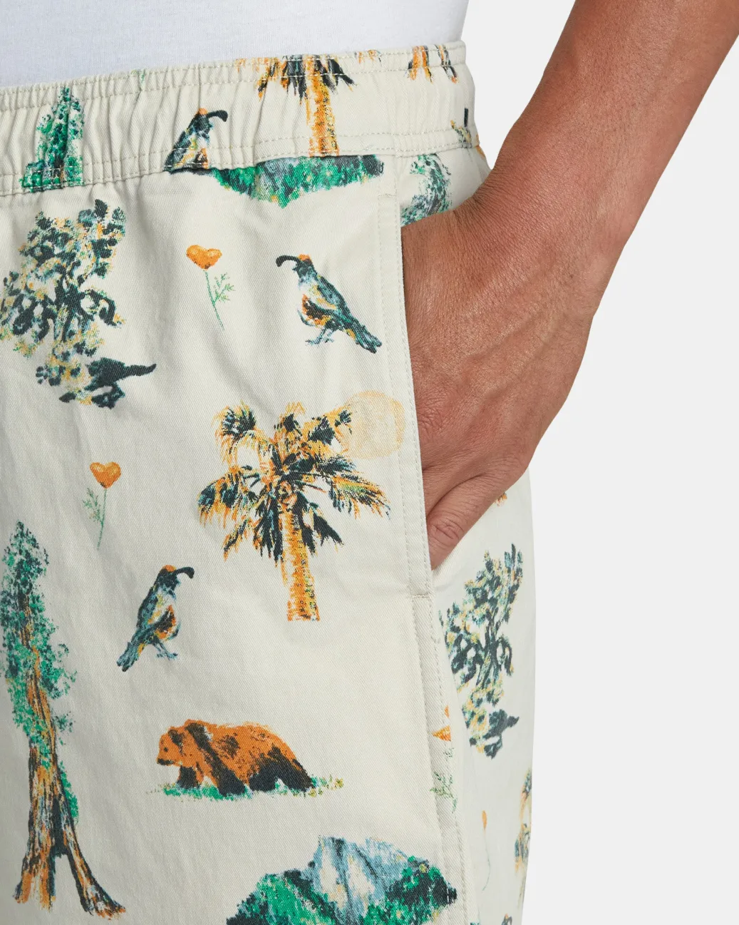 RVCA Shorts / Hybrids>ESCAPE PRINT 17" SHORTS