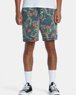 RVCA Shorts / Hybrids>ESCAPE PRINT 17" SHORTS
