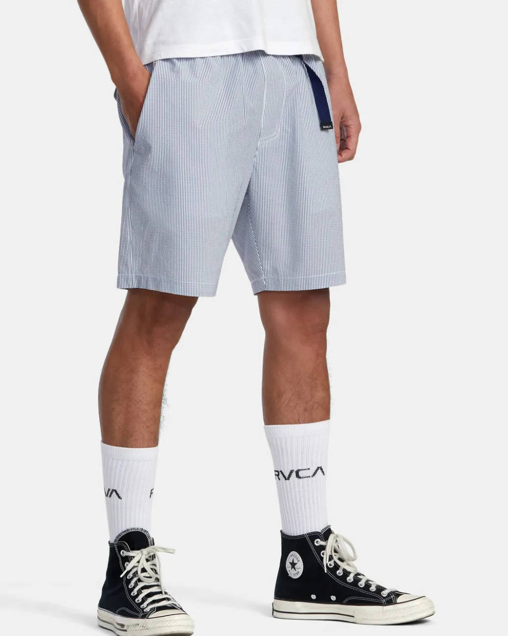 RVCA Shorts / Hybrids>EXOTICA 18" ELASTIC WAIST SHORTS
