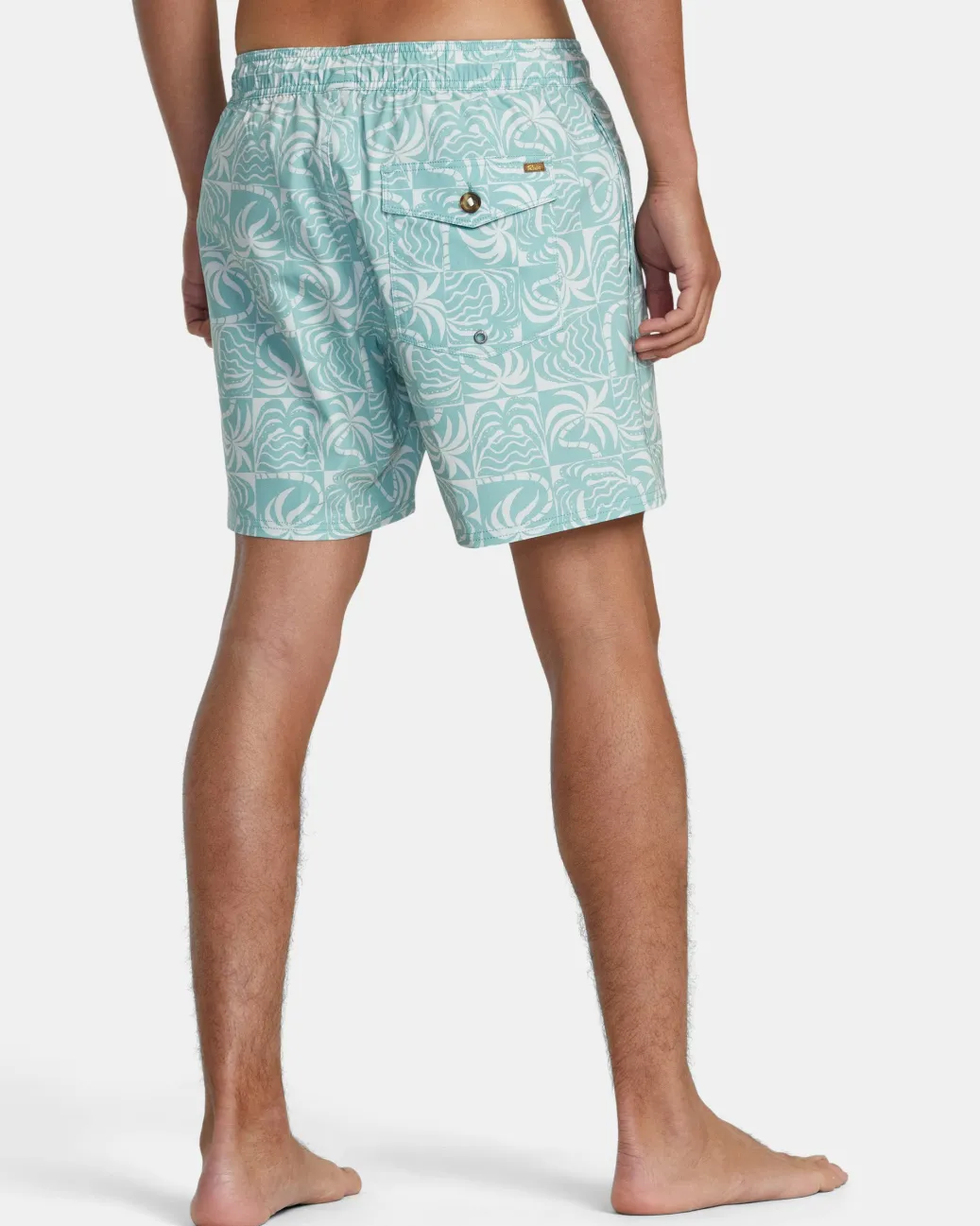 RVCA 16"-17" Outseam>EXOTICA ELASTIC WAIST BOARDSHORTS 16''