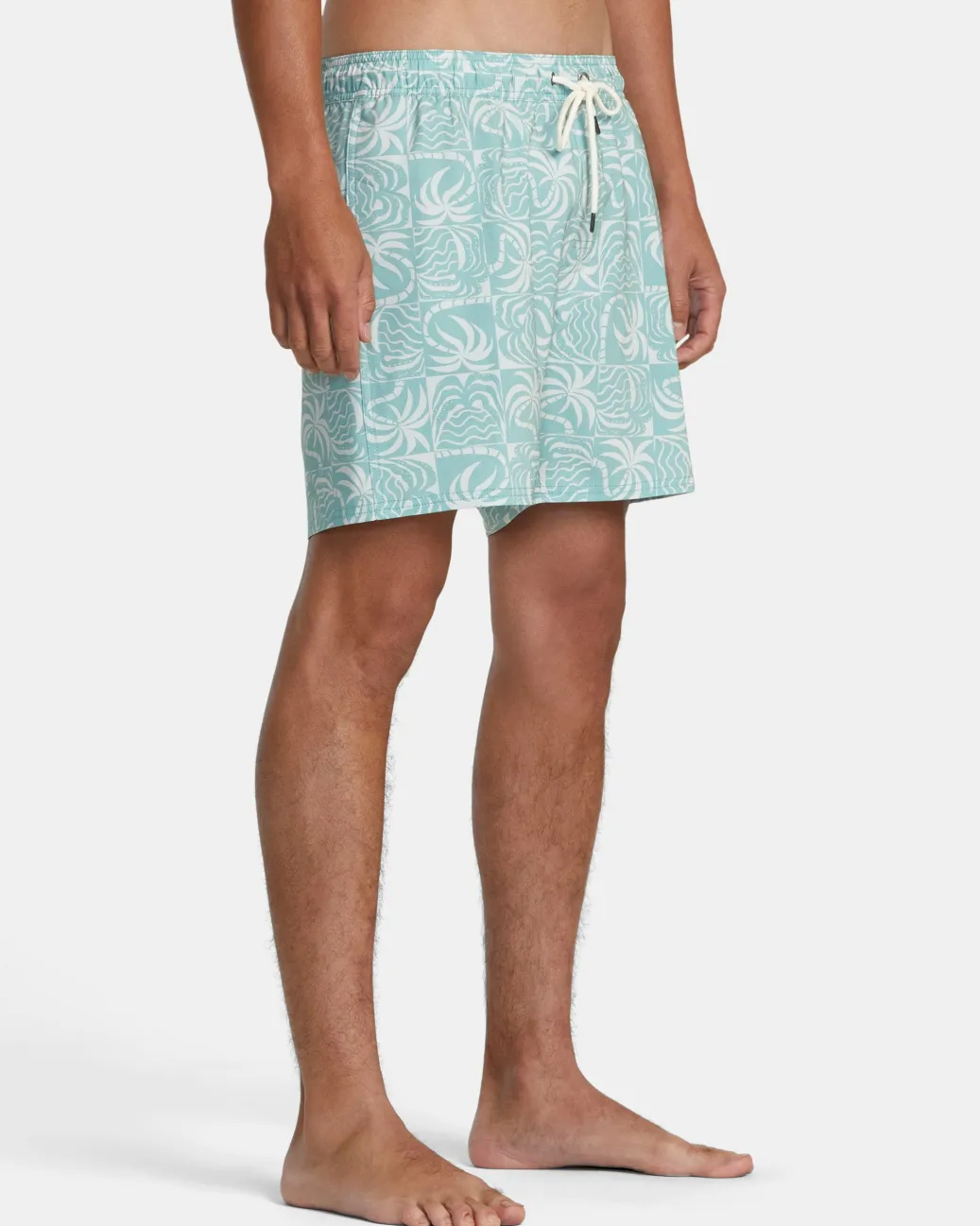 RVCA 16"-17" Outseam>EXOTICA ELASTIC WAIST BOARDSHORTS 16''