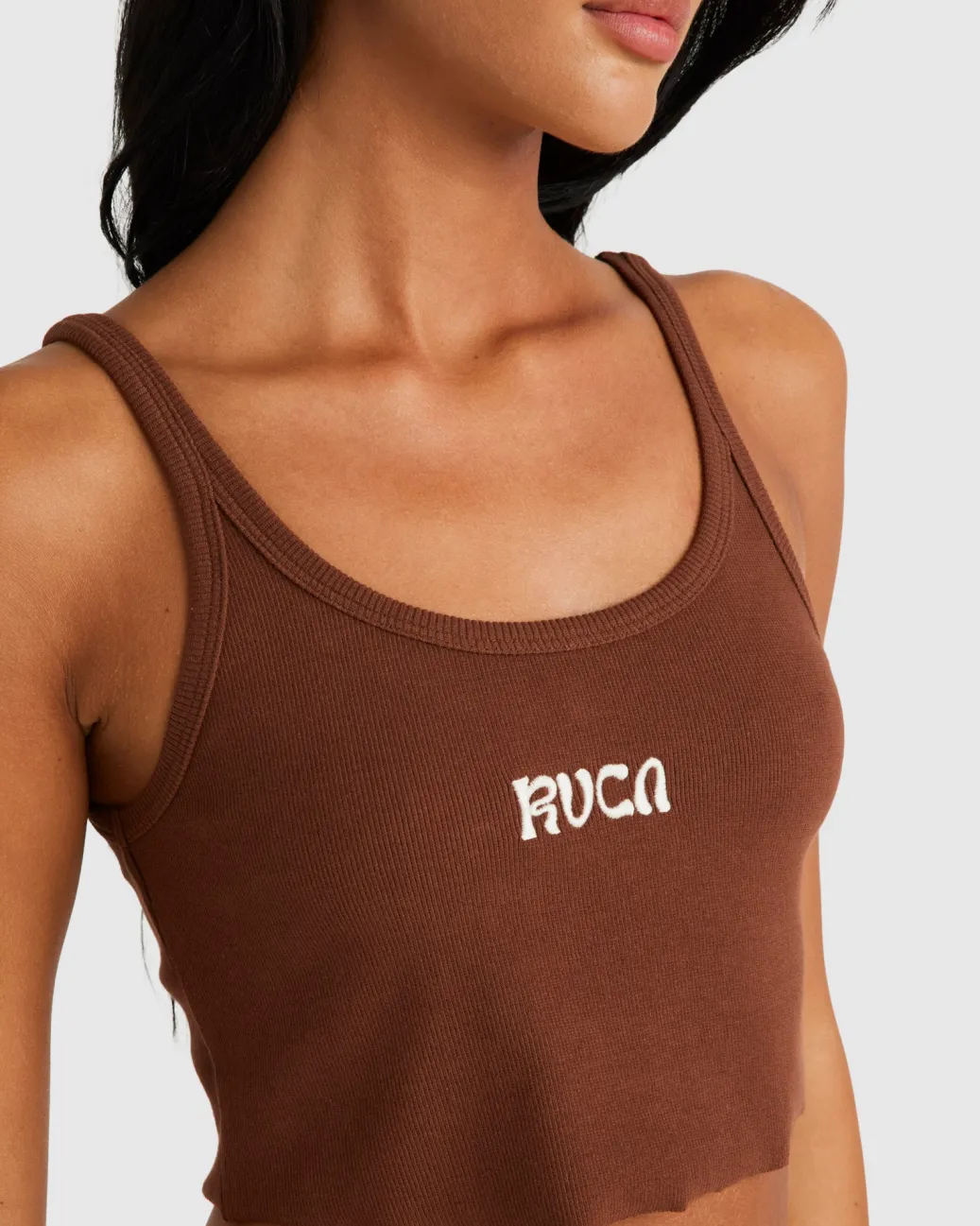 Women RVCA Tees / Tanks>EXOTICA SCOOPED TANK