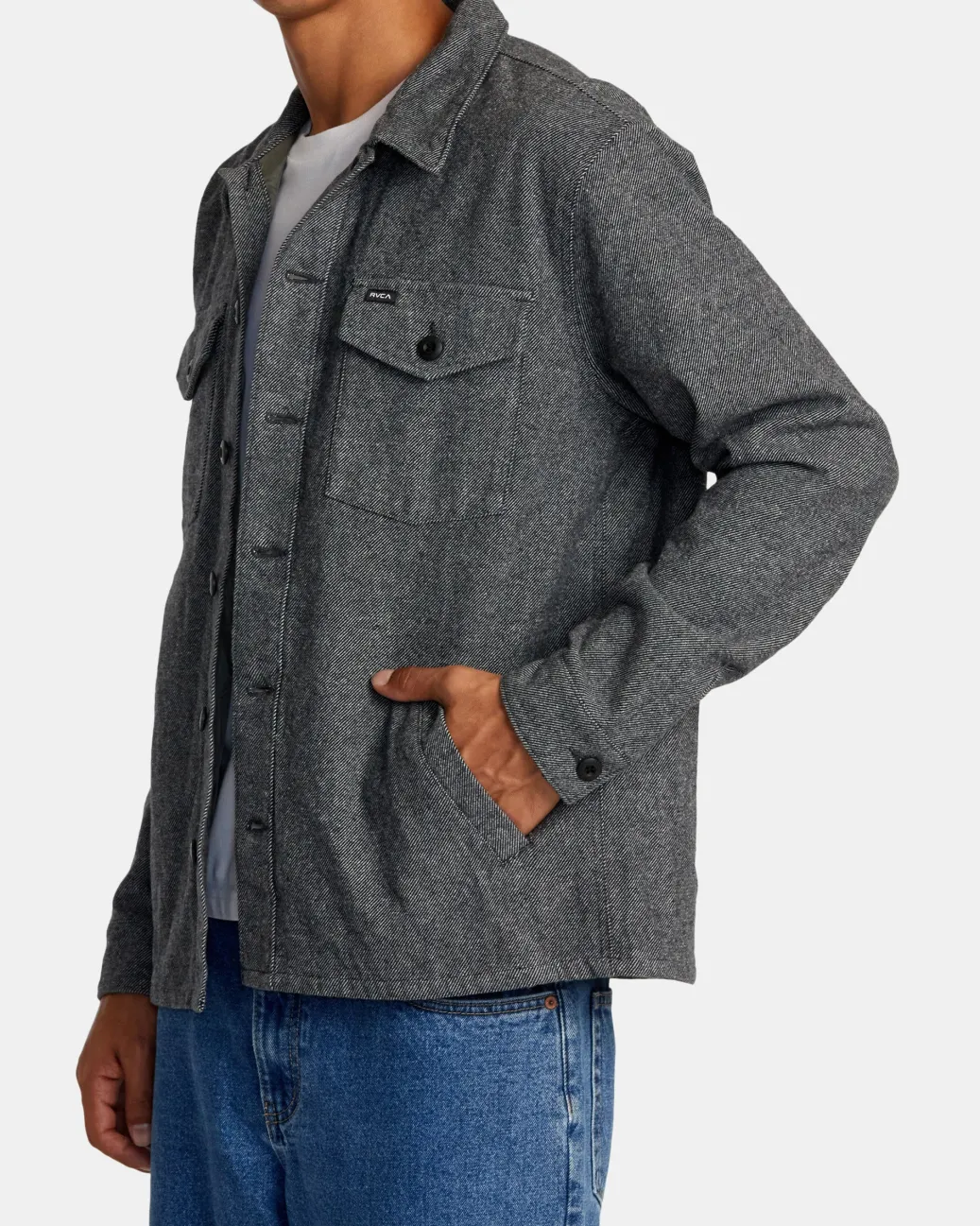 RVCA Jackets>FLIGHT RISK SHIRT JACKET