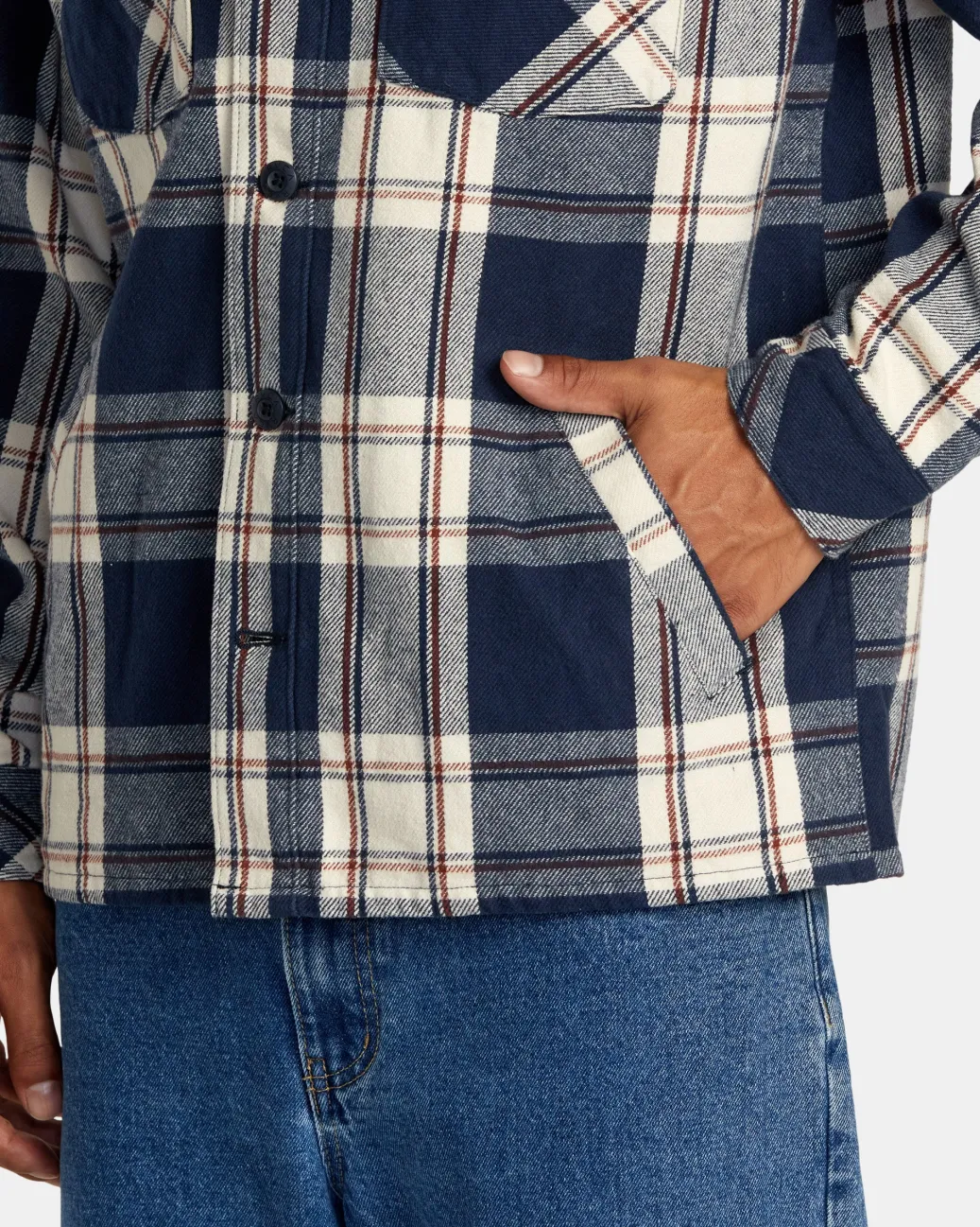 RVCA Jackets>FLIGHT RISK SHIRT JACKET