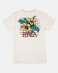 RVCA Tees / Tanks>FLORAL PARK TEE