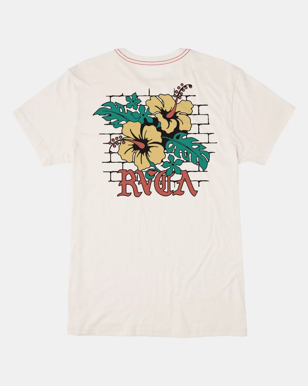 RVCA Tees / Tanks>FLORAL PARK TEE