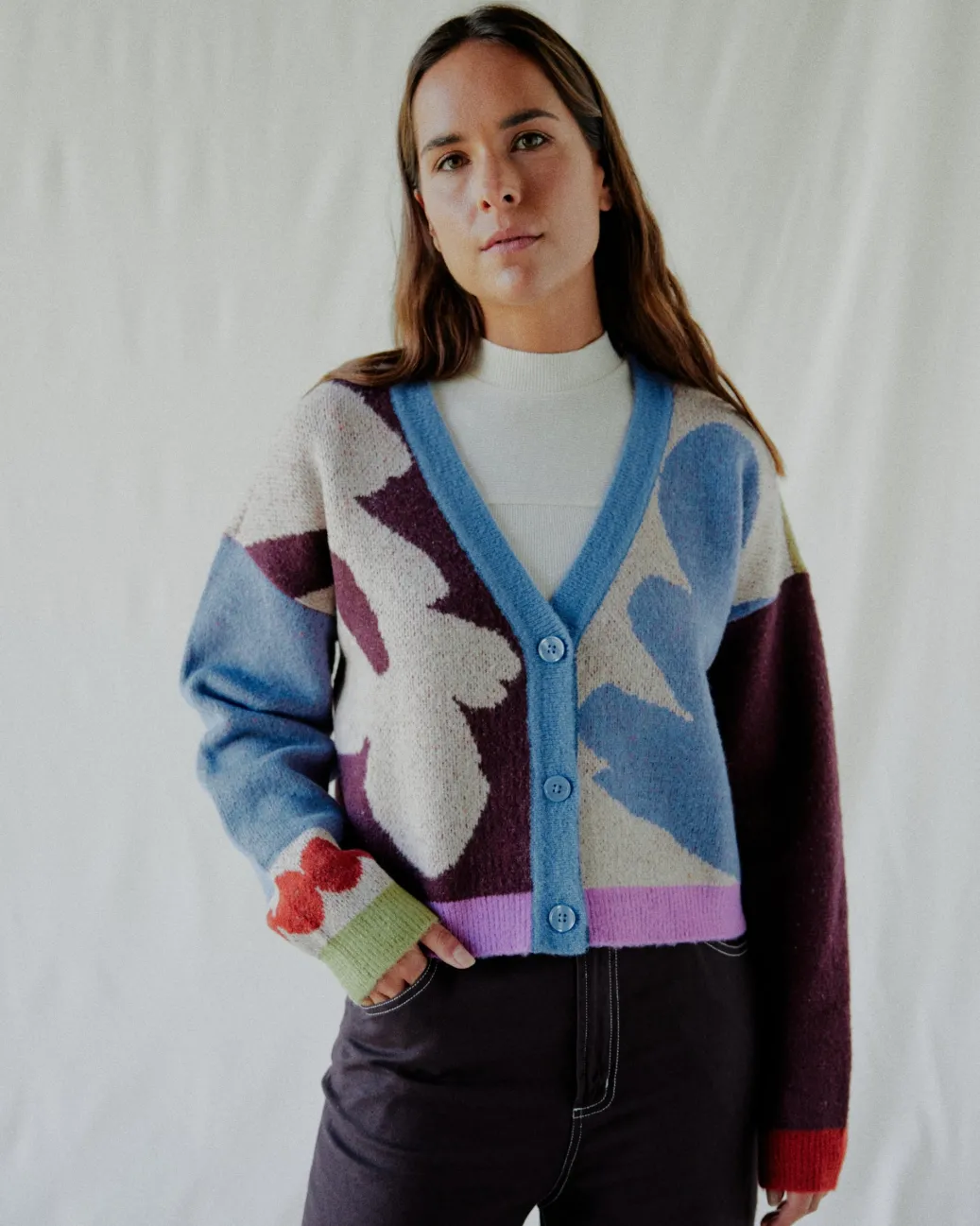 Women RVCA Sweaters>GABRIELLE CARDIGAN