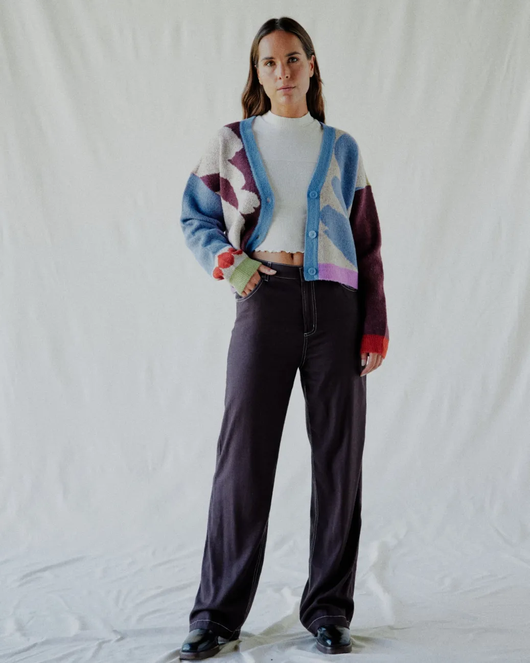 Women RVCA Sweaters>GABRIELLE CARDIGAN