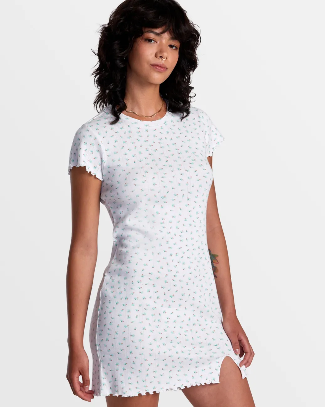 Women RVCA Dresses / Rompers>GIT IT SLIM MINI DRESS