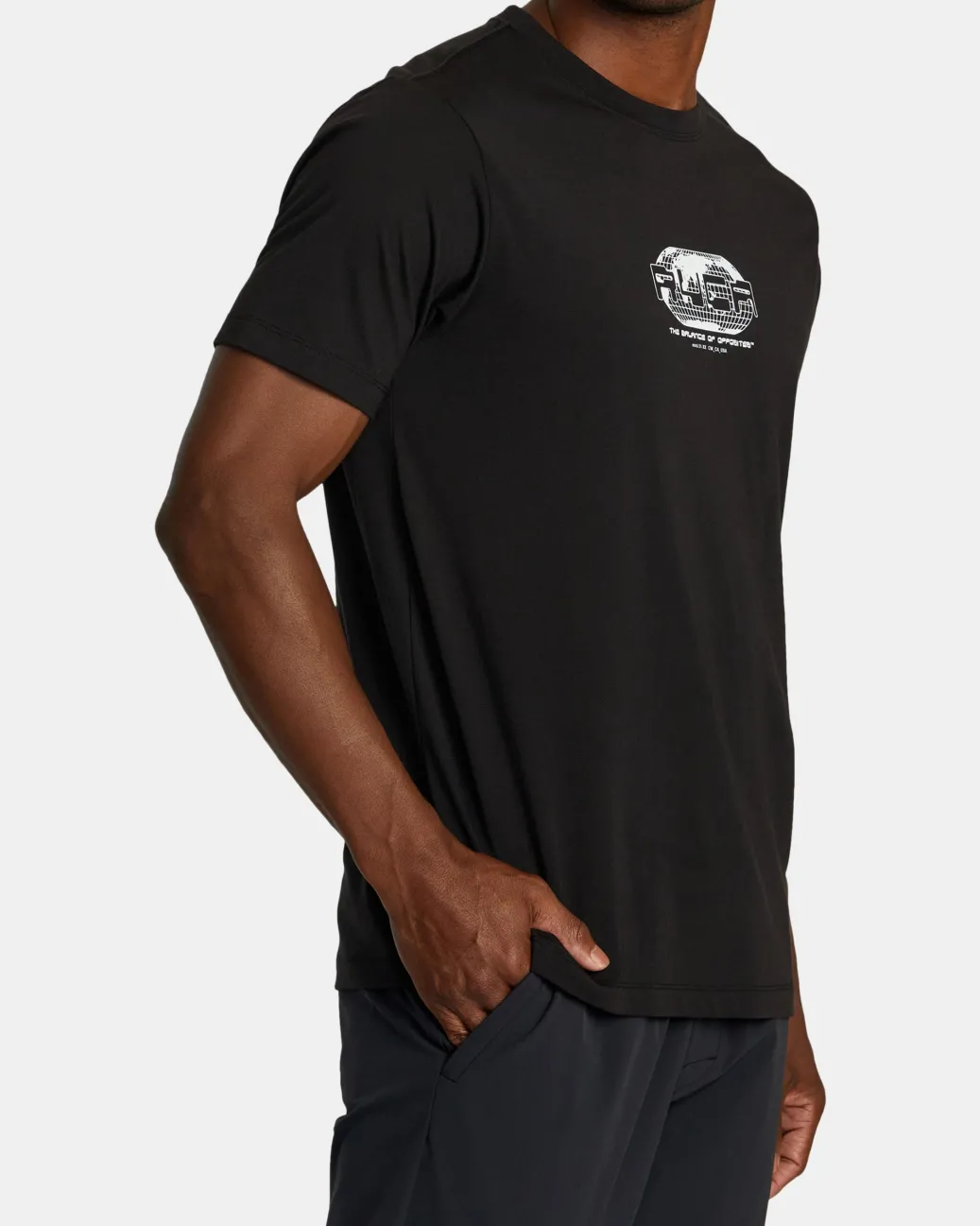 RVCA Workout Shirts|Tees / Tanks>GLOBAL DIGI SPORT TECH TEE