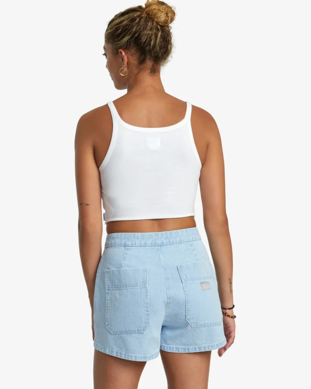 Women RVCA Denim>GOLDIE DENIM SHORTS
