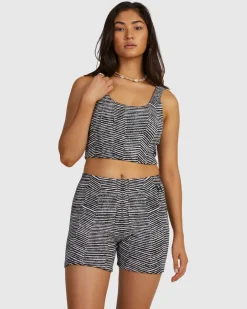 Women RVCA Tops>GOOD TIME TANK TOP KNIT