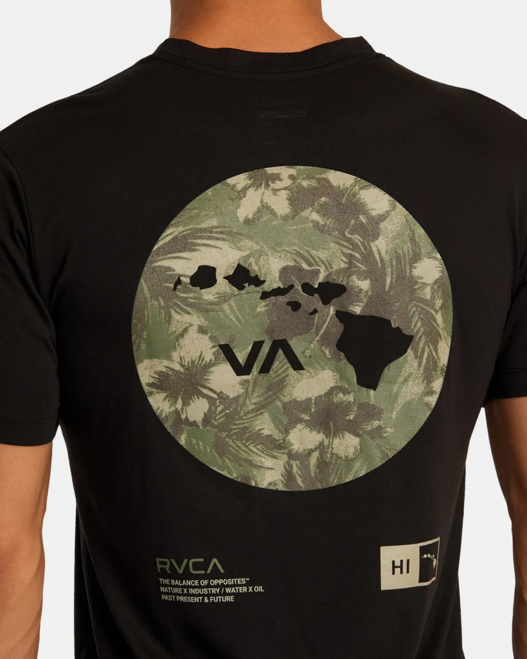 RVCA Tees / Tanks>HAWAII BAR TREE TEE