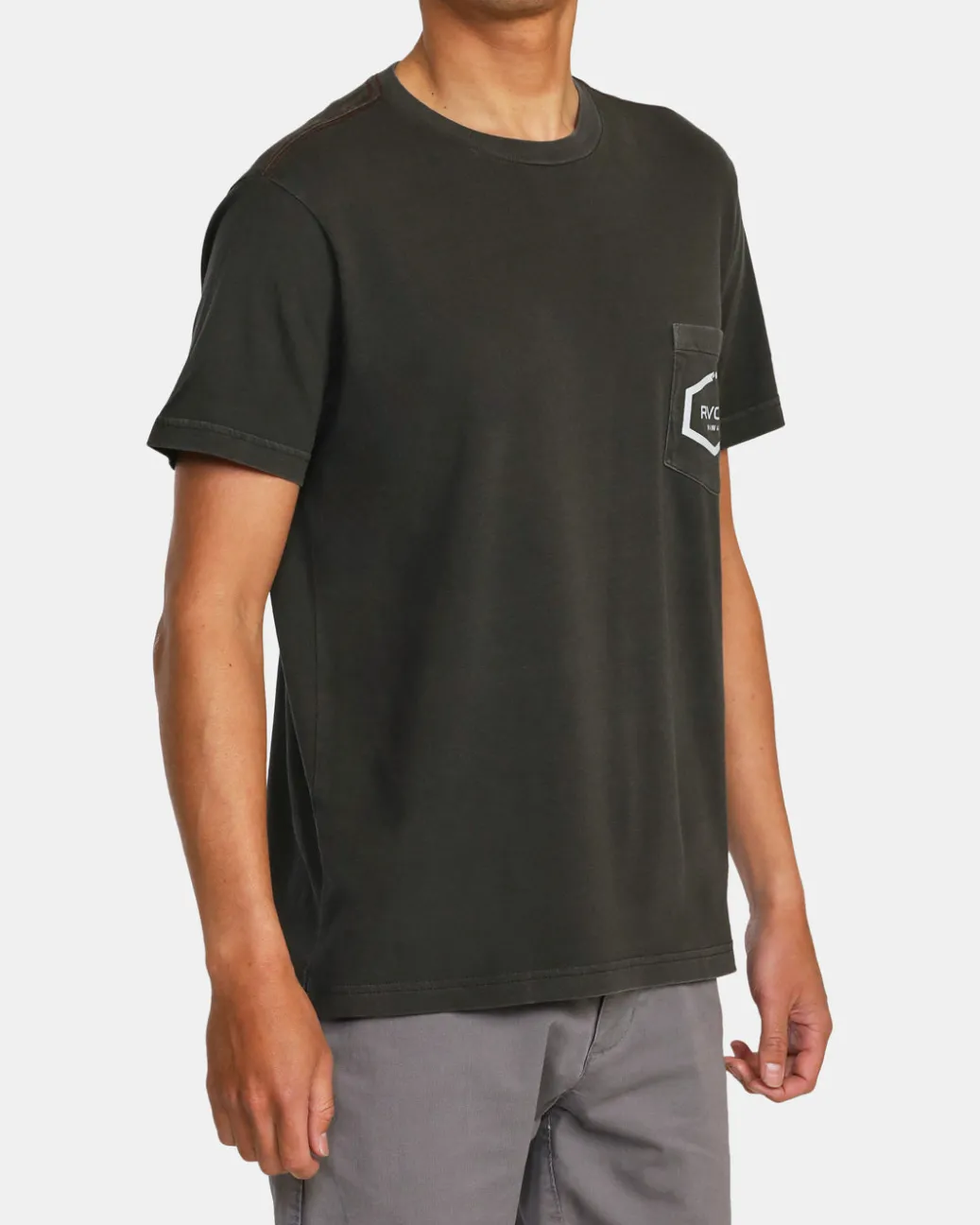 RVCA Tees / Tanks>HAWAII ISLAND HEX POCKET TEE
