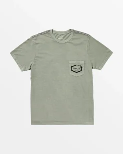 RVCA Tees / Tanks>HAWAII ISLAND HEX POCKET TEE