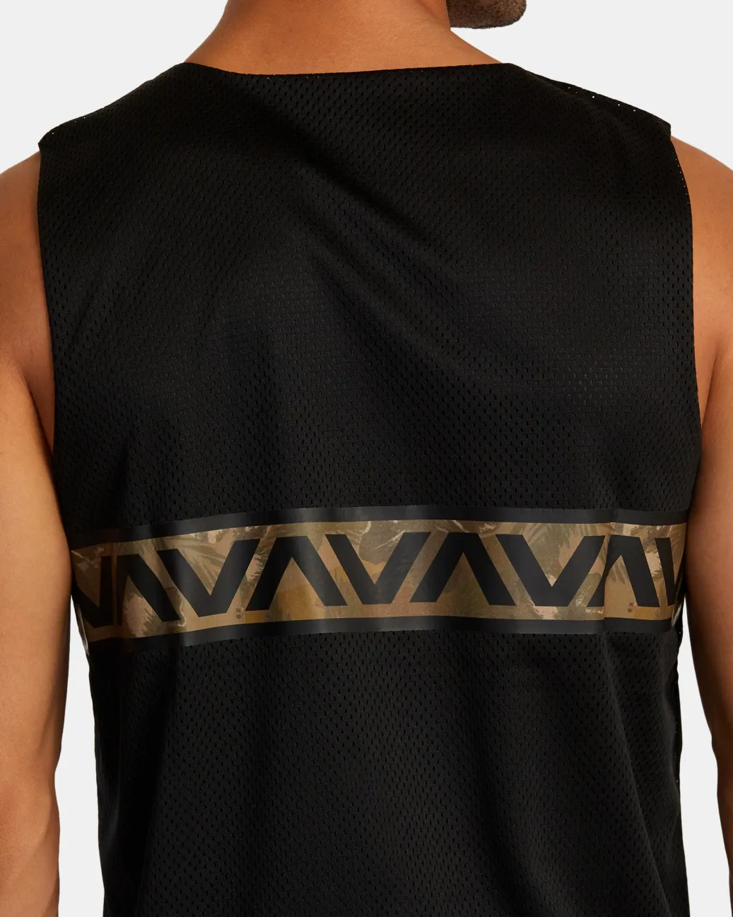 RVCA Tees / Tanks>HAWAII TARO MESH TANK TOP
