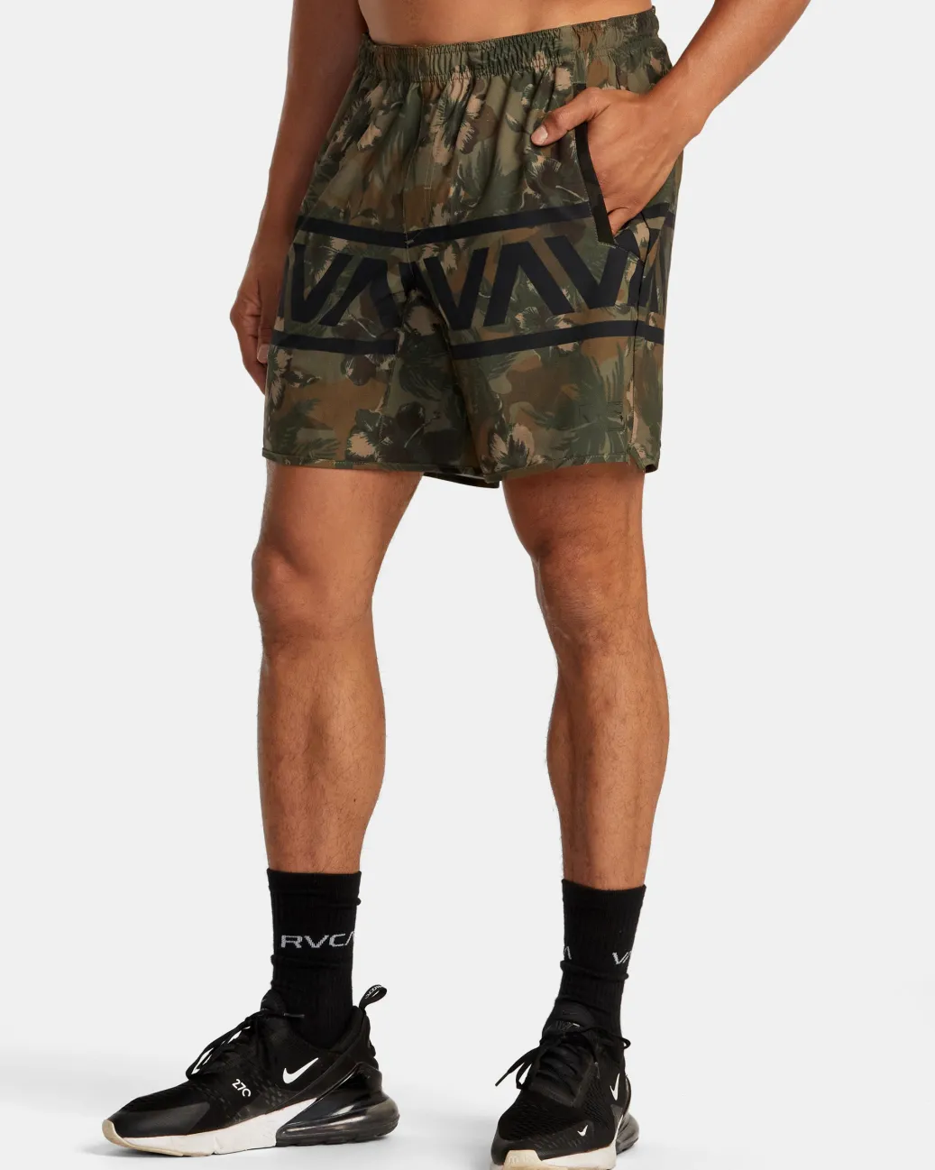 RVCA Shorts / Hybrids>HAWAII YOGGER STRETCH 17" SHORTS