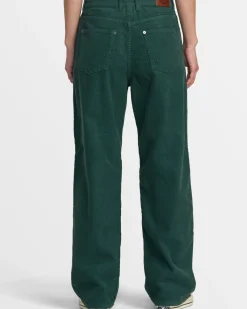 Women RVCA Pants>HERITAGE CORDUROY WIDE LEG PANTS