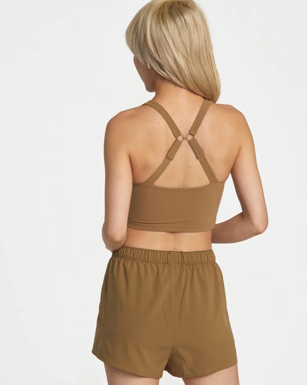 Women RVCA Workout Tops|Sport Bras>HIGH IMPACT TANK