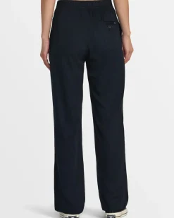 Women RVCA Pants>HUDSON WIDE LEG PANTS