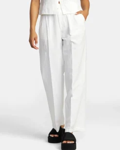 Women RVCA Pants>HUDSON WIDE LEG PANTS