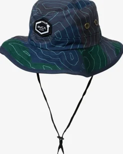 RVCA Hats / Beanies>ISLAND HEX REVERSIBLE BOONIE HAT