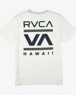 RVCA Tees / Tanks>ISLAND RADIO TEE