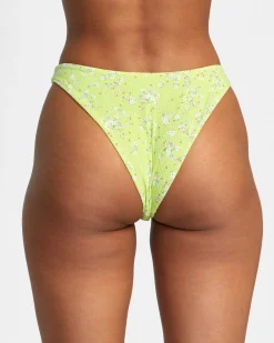 Women RVCA Bikini Bottoms|Bikini Bottoms>ITTY MEDIUM FRENCH BIKINI BOTTOMS