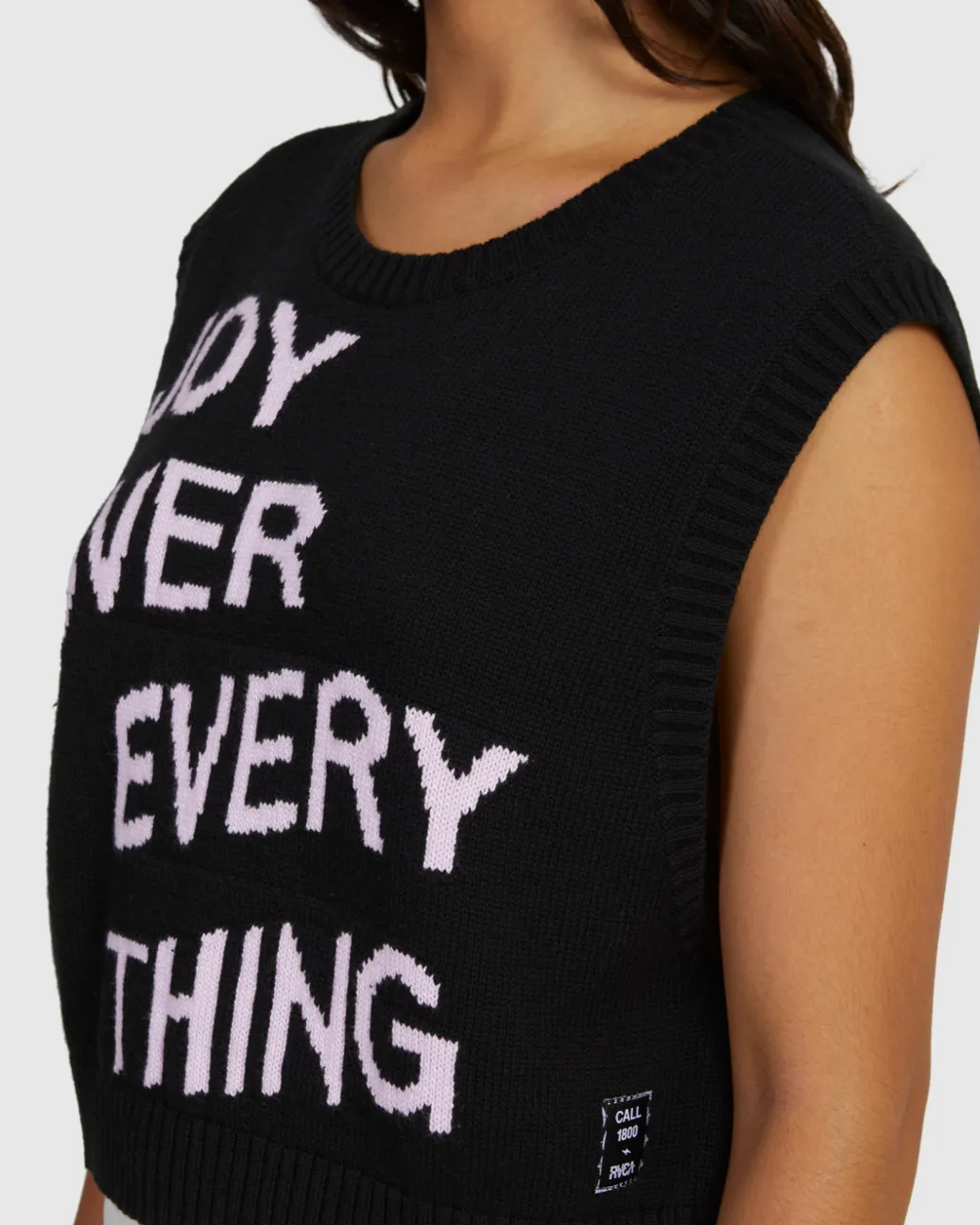 Women RVCA Sweaters|Tops>JOYS SWEATER VEST