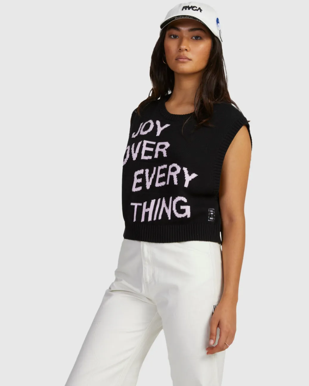 Women RVCA Sweaters|Tops>JOYS SWEATER VEST