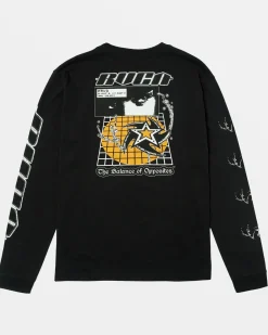 RVCA Tees / Tanks>KELSEY NIZIOLEK BLADES LONG SLEEVE TEE