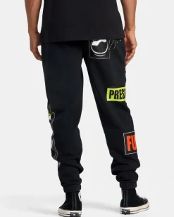 RVCA Pants>KELSEY NIZIOLEK WEB POST FLEECE PANT