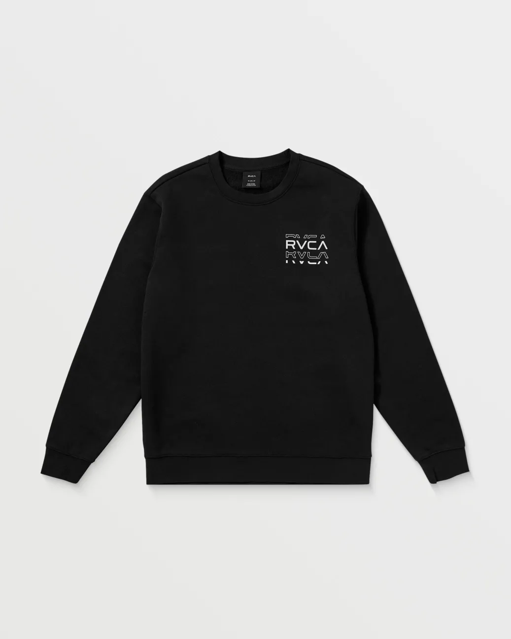 RVCA Hoodies / Sweatshirts|Shirts / Flannels>LOGO SHATTER CREW SWEATSHIRT