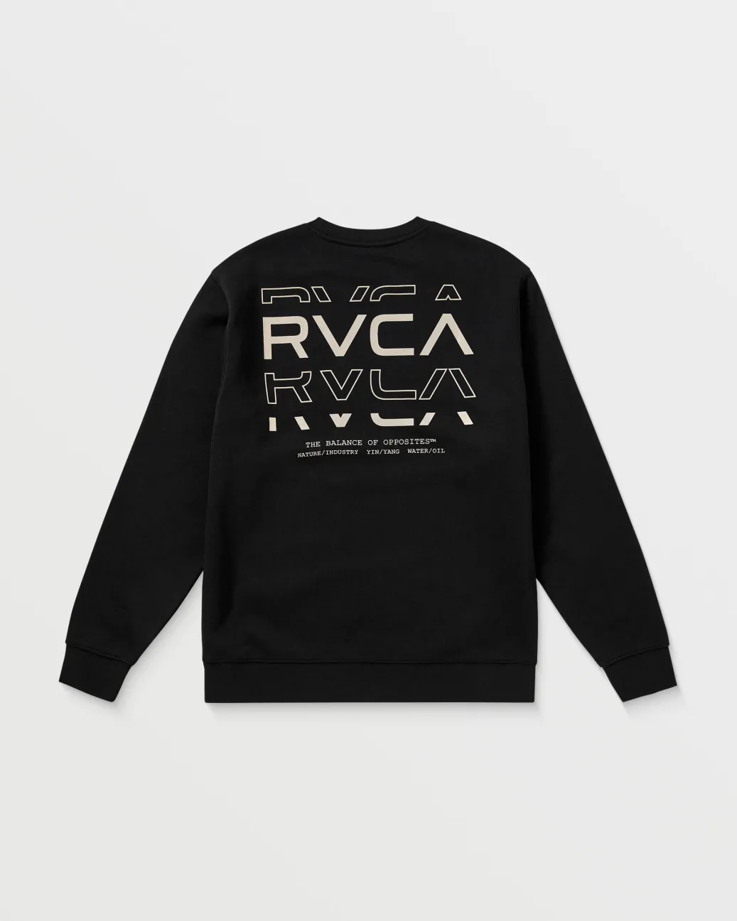 RVCA Hoodies / Sweatshirts|Shirts / Flannels>LOGO SHATTER CREW SWEATSHIRT