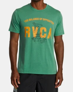 RVCA Tees / Tanks>LUKE P SPORT TECH TEE