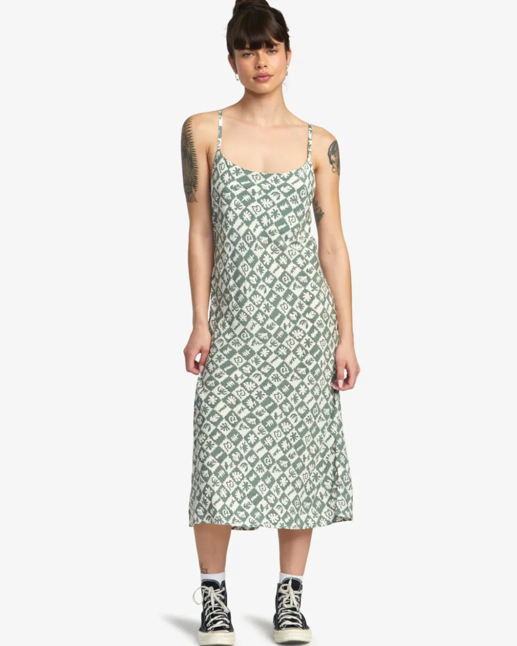 Women RVCA Dresses / Rompers>MAIDEN MIDI DRESS