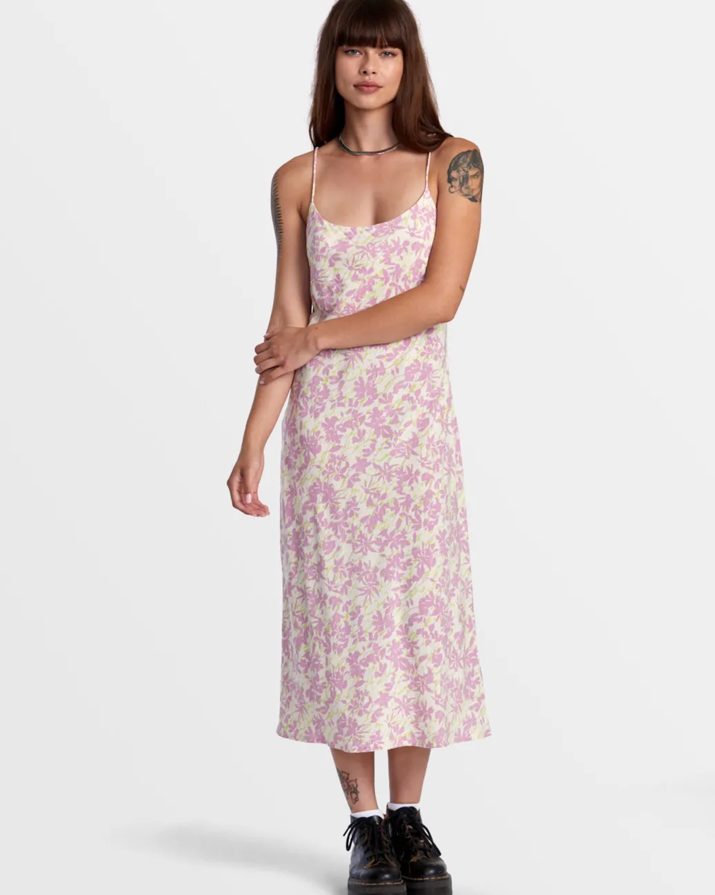Women RVCA Dresses / Rompers>MAIDEN MIDI DRESS