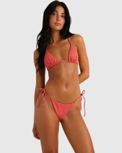 Women RVCA Bikini Tops|Bikini Tops>MAISEY HALTER SLIDE TRI